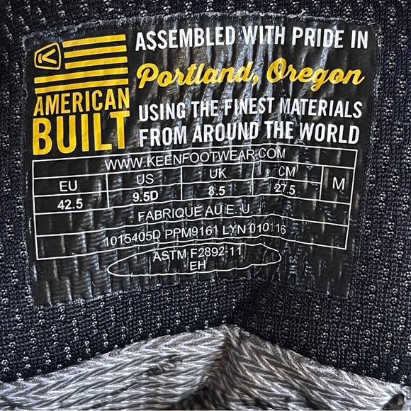 Keen Men's Braddock Mid WP Soft Toe Brown Leather Work Hiking Boots Size 9.5 NIB - Picture 14 of 15